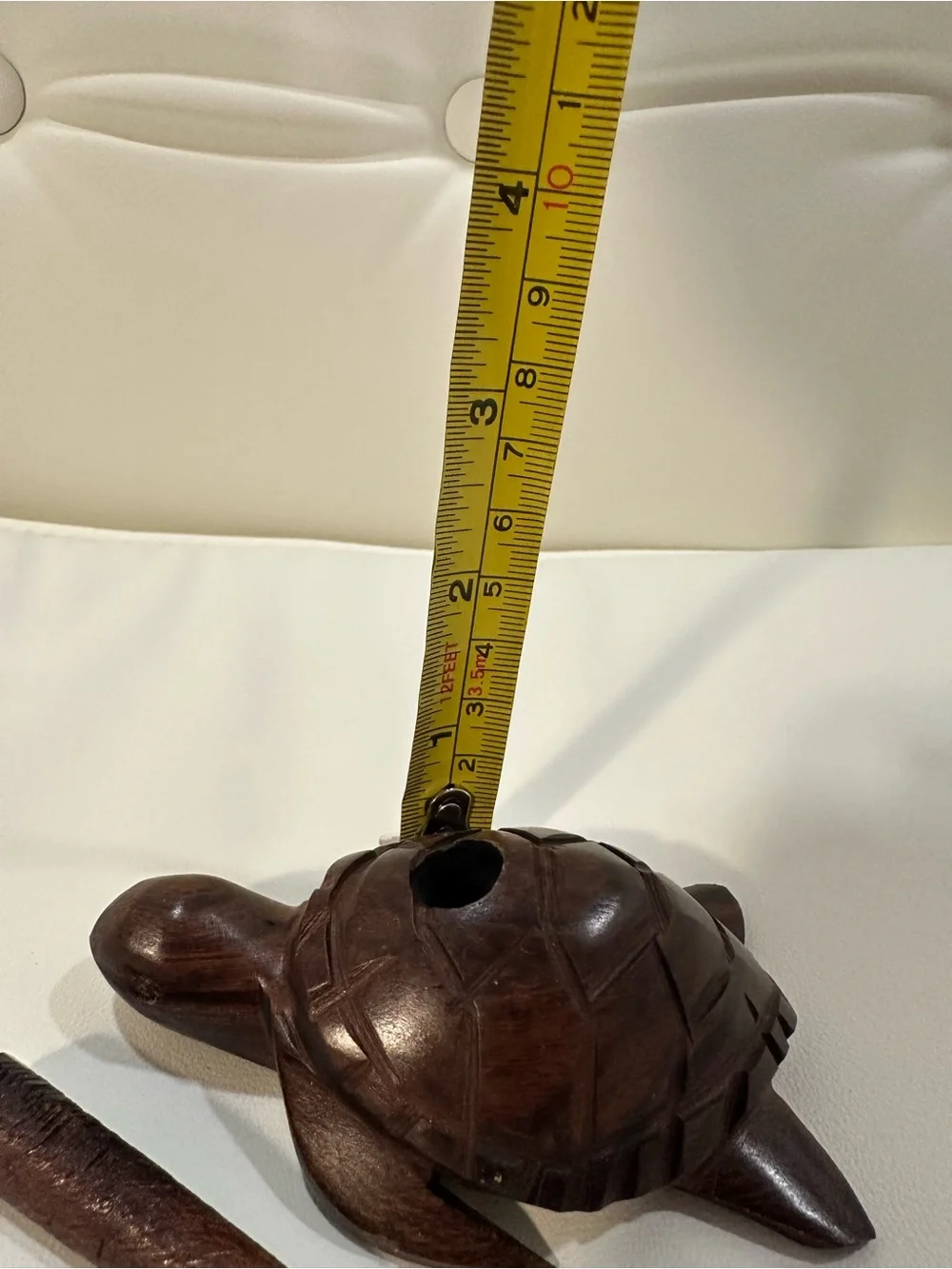 Wood chiltepín pepper crusher (also known as a chiltepinero)
